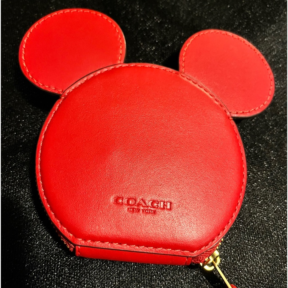 Coach Disney ears Coin Purse